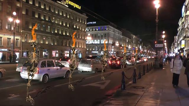 Скелеты танцуют на Невском проспекте смотреть онлайн