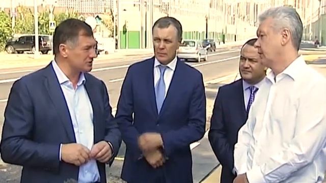 Открытие движения по реконструированной дороге от Киевского до Боровского шоссе (деревня Рассказо.. смотреть онлайн