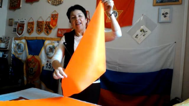 Пионерские галстуки оранжевые от ООО 