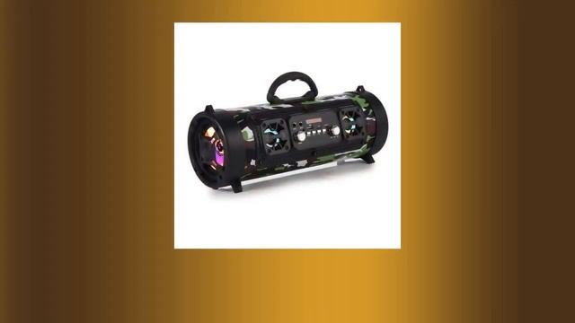 Portable Column Bluetooth Speaker 3D Sound System Sound Bar смотреть онлайн