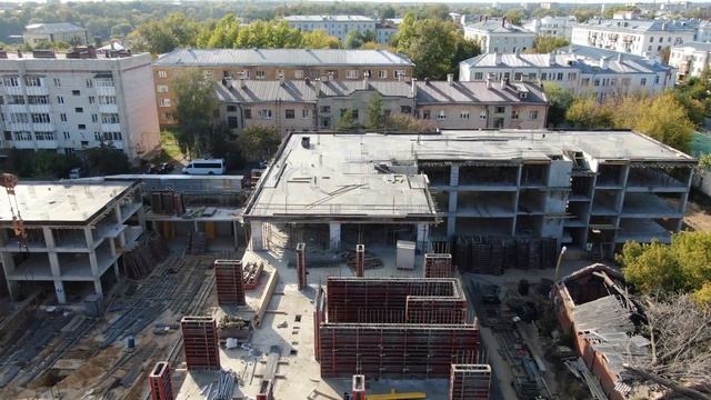 ЖК Первомайский, ход строительства 08.09.2019 смотреть онлайн