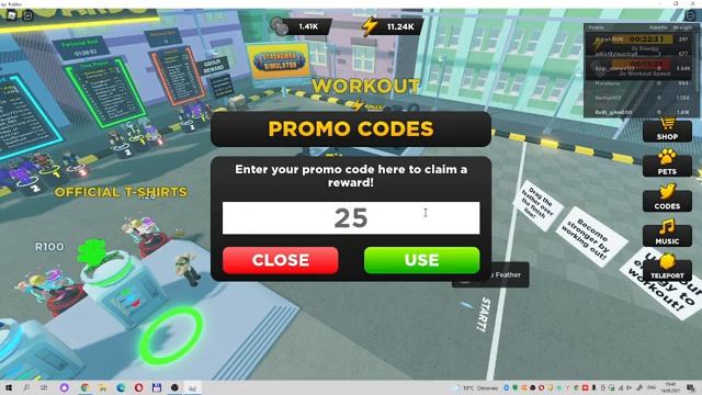Возвращение! Коды в Strongman Simulator! ( ROBLOX ) смотреть онлайн