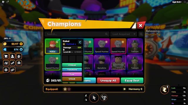 Roblox Anime Champions Simulator | อธิบายระบบ Harmony + สอนทำทีม Harmony (ระบบปั้นทีม!!?) смотреть онлайн