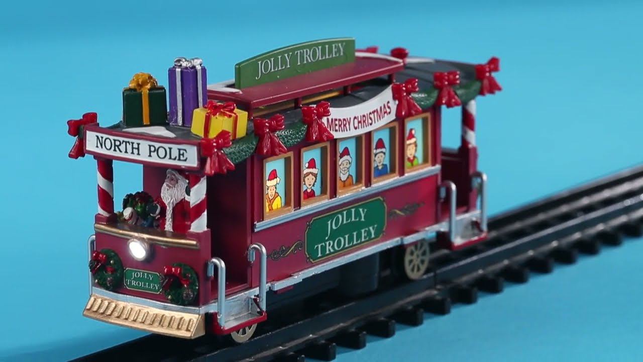 Lemax Веселый трамвайчик артикул 04738