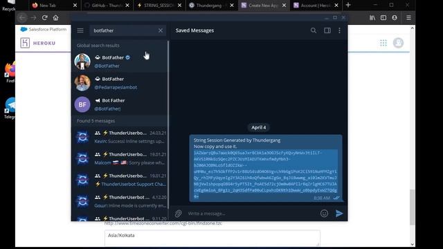 How To Create Thunderuserbot ---- Best Userbot For Telegram смотреть онлайн