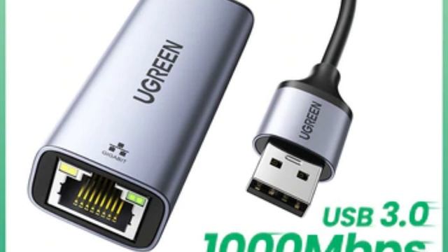 UGREEN USB Ethernet Adapter USB3 0 1000Mbps USB RJ45 Network Card for Laptop Xiaomi Mi Box S Ninten смотреть онлайн