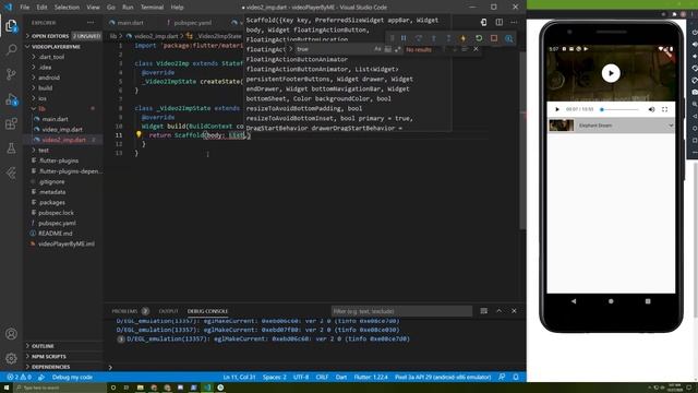 Flutter Video Player in details, using 2 different examples, display video from internet смотреть онлайн
