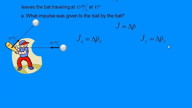 Impulse-Change in Momentum Examples смотреть онлайн