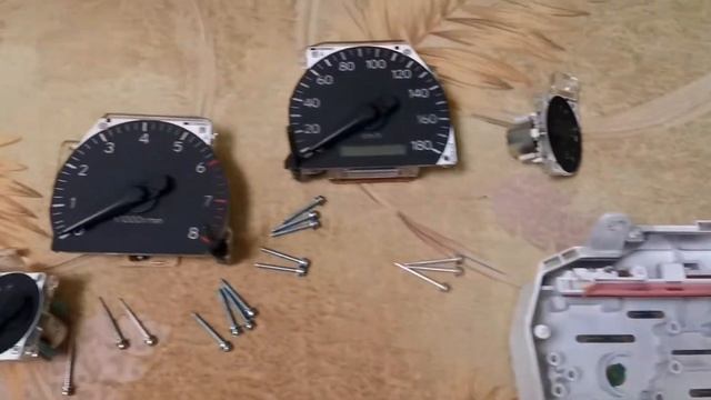 Замена подсветки оптитрона на Марк 2/Чайзер/Креста Jzx/gx100