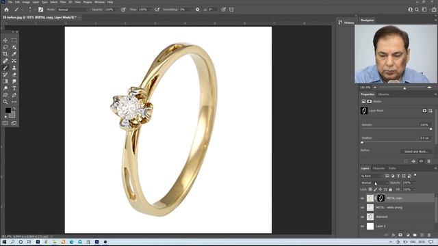 Jewelry Retouching Tutorial - 001 in Detail - Learn how to Edit Jewelry смотреть онлайн