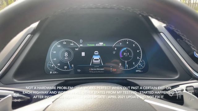 Hyundai Check Highway Driving Assist System (HDA System) issue after updating navigation смотреть онлайн