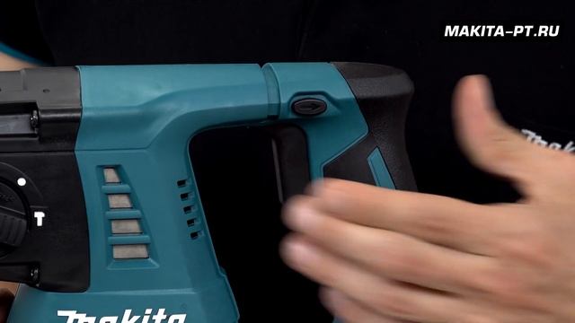 Makita DHR264 Мощный 3-х режимный перфоратор 26 мм с быстрозажимным патроном в комплекте смотреть онлайн