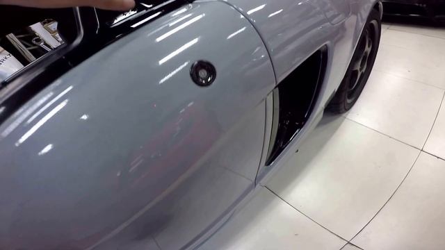 Gloss tele-grey Honda Acura NSX by Wrap Workz Hong Kong (GoPro Details) смотреть онлайн