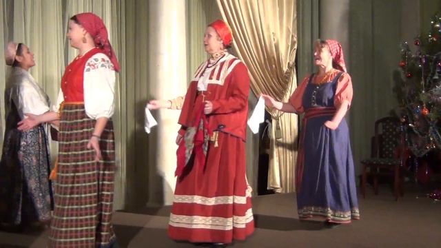 Folklore. Ветерочки. Лебеда. Низовцы. Емельянова Галина. クリスマス. смотреть онлайн