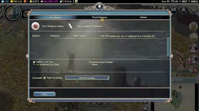 Lets Play: Civilization V Gods & Kings - Atilla vs. The World (Part 8) смотреть онлайн