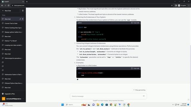 Endianness of integers in Python смотреть онлайн