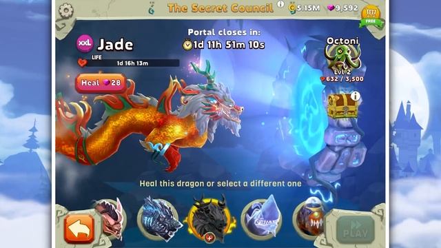 THE GIANT NEW OCTO BOSS DEFEATED!!! - Hungry Dragon смотреть онлайн