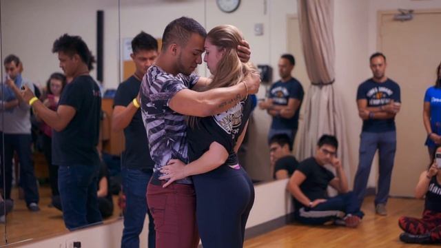 Layssa Liebscher & Arthur Santos - Favorite Moves Zouk Workshop - 2016 NYC Zouk Festival - Lean O смотреть онлайн