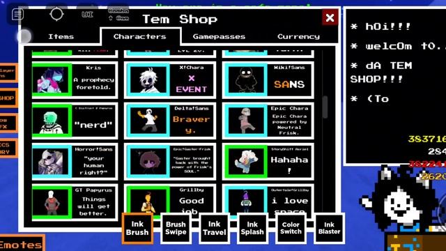 undertale arena when played USE ALL CODES смотреть онлайн