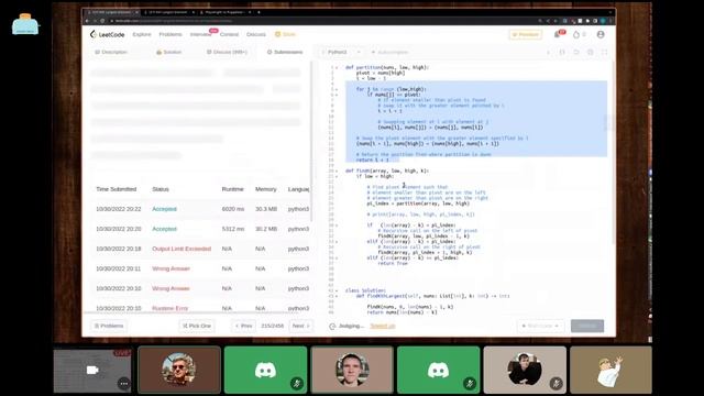 LeetCode 30.10.2022|Mastering QuickSort and Partition Function in Python смотреть онлайн