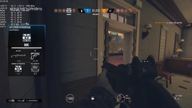 Tom Clancy's Rainbow Six Siege - Core 2 Quad Q9650 @ 3.73 - GTX 1050 TI STRIX - Full HD 1080p60 смотреть онлайн