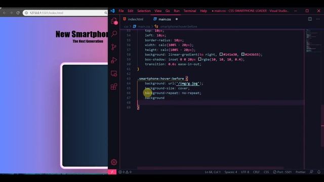 Html, css, javascript, smart-loader. смотреть онлайн