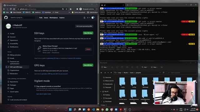 GIT e GITHUB o TUTORIAL DEFINIVO | Do Git Init ao Git Push | 2021 смотреть онлайн