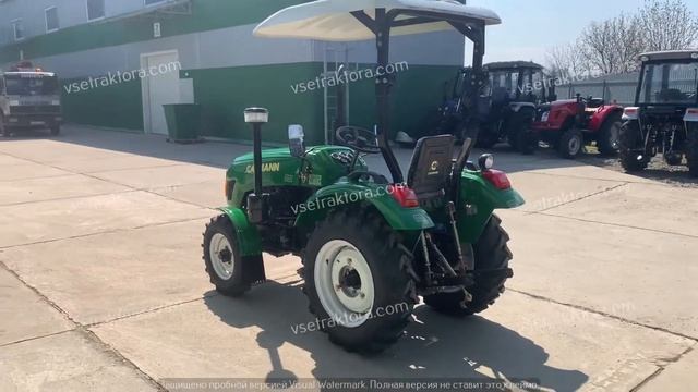 Минитрактор CATMANN XD-300 смотреть онлайн
