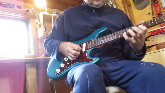 Alnico 2 Bridge Humbucker  And Gotoh Stratocaster Neck Pickup