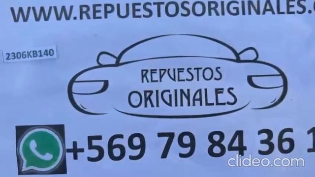 (2306KB140) VIDEO MOLDURA CORNER DERECHO PARACHOQUE TRASERO CHEVROLET COLORADO (18-23) (FRONT)