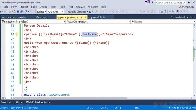 Part 15: Input Output Decorators - Angular Tutorial смотреть онлайн