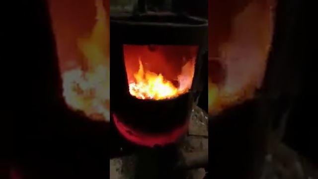 Буржуйка под уголь в теплице! смотреть онлайн