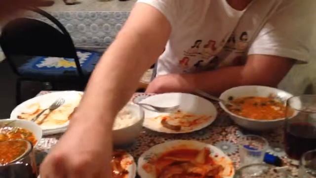 Корейское кафе!!!! Собачатина.