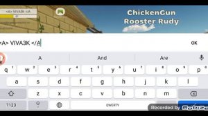 как сделать синий ник в чикен ган