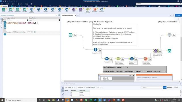 Alteryx Remove Vowels смотреть онлайн