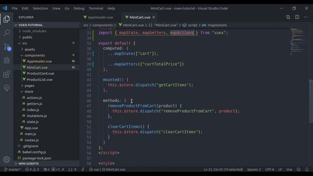#7 - mapState, mapGetters, mapActions in Vuex | Vuex state management tutorial смотреть онлайн