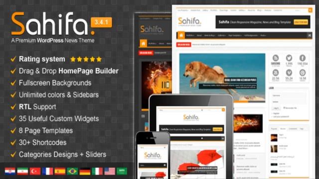 Sahifa Wordpress Theme Free Download смотреть онлайн