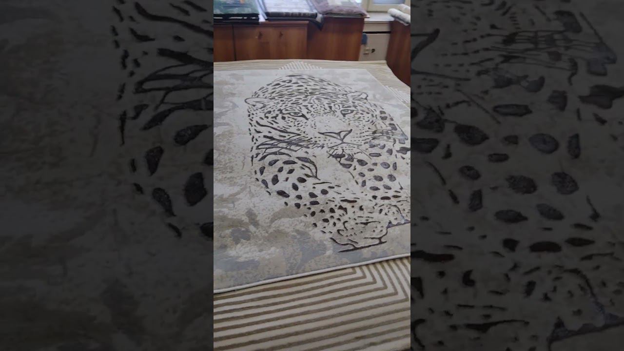 Ковер Modus 3382A Brown Poly-Brown Poly с Леопардом смотреть онлайн