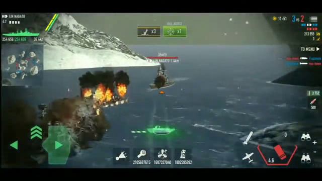 Battle of warships IJN NAGATO смотреть онлайн