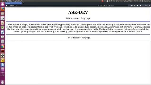 CodeIgniter Tutorial 4 - Managing Header and Footer by Shashidhara смотреть онлайн