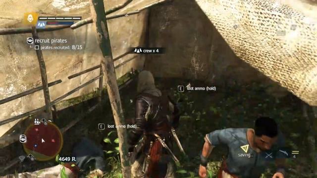Reunion with Old Friends , Hiring Crew for Jackdaw , Assassin's Creed 4 Black Flag смотреть онлайн