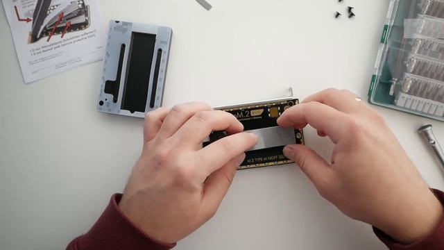 Installation of KryoM.2 evo NVMe PCIe adapter & Samsung Evo Pro SSD in ThinkStation P500 смотреть онлайн