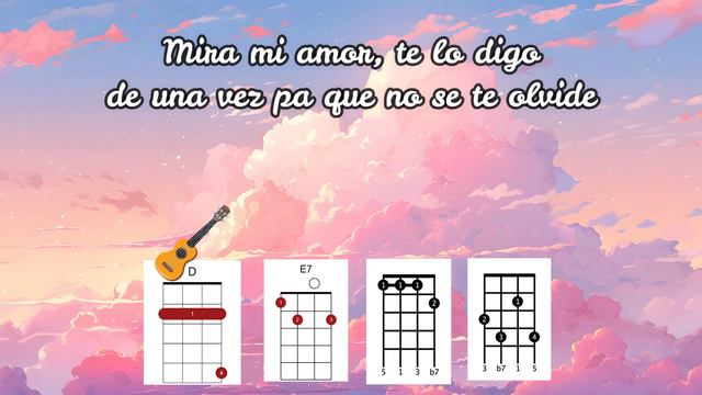 Si supieras lo que siento con mirarte | Ukulele Play Along смотреть онлайн