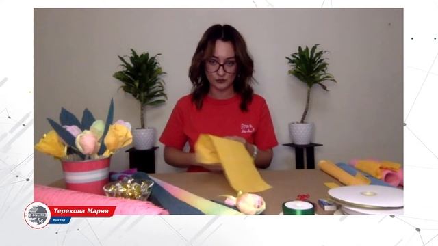 Мастер-класс "Конфетный букет" от мастера Тереховой Марии смотреть онлайн