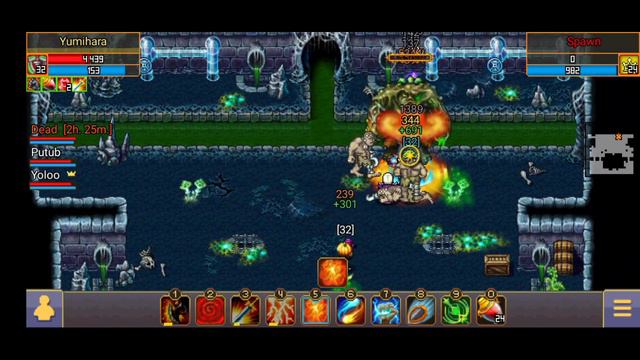 Warspear Online - Hunting Boss Spawn and Faceless | See what i Drop !!! смотреть онлайн