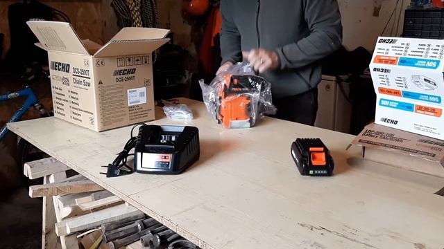 Déballage ECHO DCS-2500T смотреть онлайн