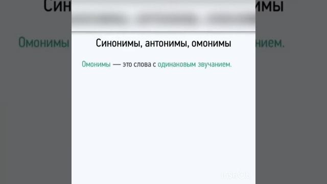 синонимы, антонимы, омонимы смотреть онлайн