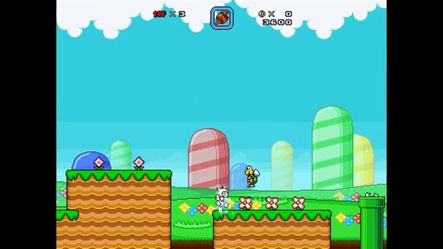 White Tanooki Suit in Super Mario Bros. X (SMBX 1.4.5) (PREVIEW) смотреть онлайн