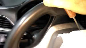 Как снять подушку безопастности на  Hyundai Solaris