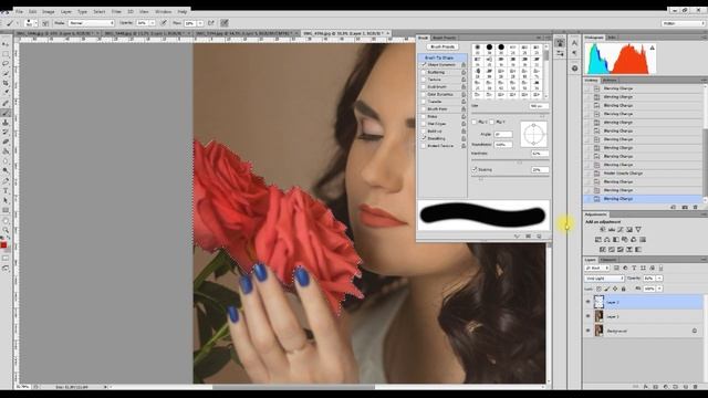 Как изменить цвет губ в фотошопе? (Photoshop CC) смотреть онлайн